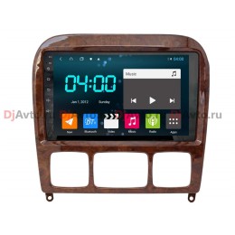 DjAvto 4453-4015 для Mercedes-Benz S Class IV (W220) 1998-2005 c DSP на Android 9.0