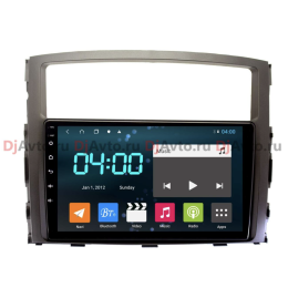 DjAvto 4506-4015 для Mitsubishi Pajero IV 2006-2019 c DSP на Android 9.0