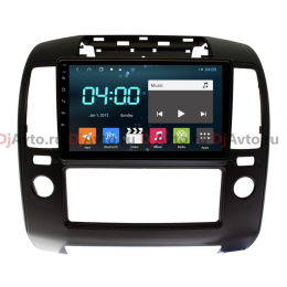 DjAvto 4645-4015 для Nissan Navara 2006 - 2015 c DSP на Android 9.0
