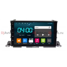 DjAvto 4548 - 4018 для Toyota Highlander (U50) 2014-2019 c DSP на Android 9.0