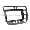 Переходная рамка DjAvto 4633 для Honda Civic 7 (VII) 2000 - 2006, 9" правый руль, авто с кондиционером