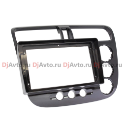 Переходная рамка DjAvto 4633 для Honda Civic 7 (VII) 2000 - 2006, 9