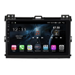 Магнитола Farcar TG456R (S400) для Toyota Land Cruiser Prado 120 2002-2009 на Android 10.0
