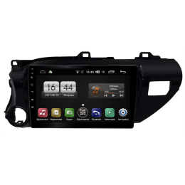 Магнитола Farcar TG588/1077R (S400) для Toyota Hilux 2015-2020 на Android 10.0