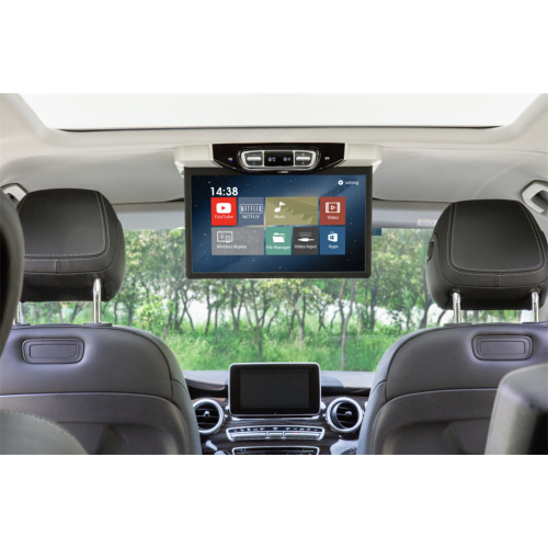 ПОТОЛОЧНЫЙ СМАРТ ТВ 15,6" ERGO ER15AMS ДЛЯ MERCEDES-BENZ (1920X1080, ANDROID) СЕРЫЙ