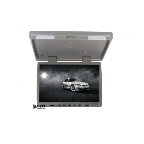 ПОТОЛОЧНЫЙ МОНИТОР 17.3" ERGO ER17F (USB/SD/HDMI/AV) СЕРЫЙ