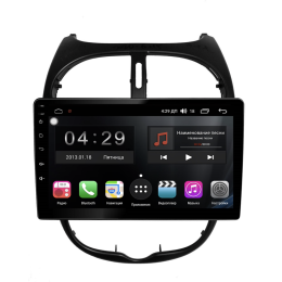 Магнитола Farcar RG778R (S300) для Peugeot 206 1998-2012 на Android 9.0