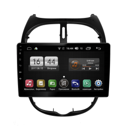 Магнитола FARCAR LX778R (S195) для Peugeot 206 1998-2012 на Android 8.1
