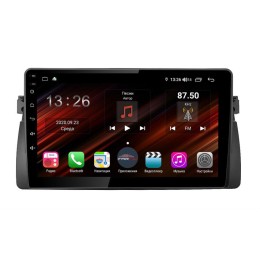 Магнитола Farcar XH708R (S400) (6/128ГБ) для BMW E46 1997-2006 на Android 10.0