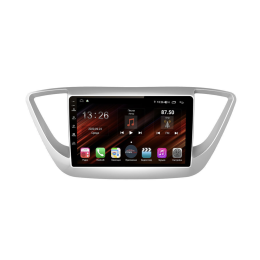 Магнитола Farcar XH766R (S400) (6/128ГБ) для Hyundai Solaris II 2017-2020 на Android 10.0