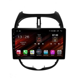 Магнитола Farcar XH778R (S400) (6/128ГБ) для Peugeot 206 1998-2012 на Android 10.0