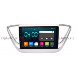 DjAvto 4484 - 4015  Для Hyundai Solaris II 2017 - 2020 c DSP на Android 9.0