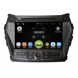 Штатная магнитола Roximo CarDroid RD-2009D для Hyundai Santa Fe 2012-2019 на Android 9.0