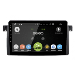 Штатная магнитола Roximo CarDroid RD-2741F для BMW 3 E46 на Android 10.0 DSP