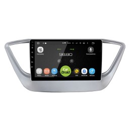 Штатная магнитола Roximo CarDroid RD-2011F-N17 на Hyundai Solaris II 2017-2020 (Android 10.0) DSP комплектация с навигацией