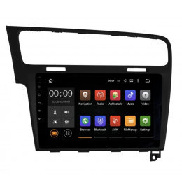 Штатная магнитола Roximo 4G RX-3715B для Volkswagen Golf 7 2013-2019 black (Android 12.0)