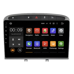 Штатная магнитола Roximo 4G RX-2901 для Peugeot 308 I, 408 2007-2017 на Android 12.0