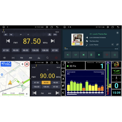 Штатная магнитола Roximo 4G RX-2029 для Hyundai SantaFe IV 2018-2020 на Android 12.0