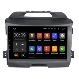 Штатная магнитола Roximo 4G RX-2313-N10 для KIA Sportage III 2010-2016 (Android 12.0) Комплектация с оригинальной навигацией