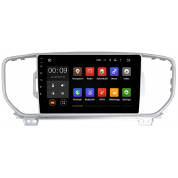 Штатная магнитола Roximo 4G RX-2319-N18 для KIA Sportage IV 2016-2018 (Android 12.0) Для комплектации с навигацией, с функцией car-play в штатном ГУ