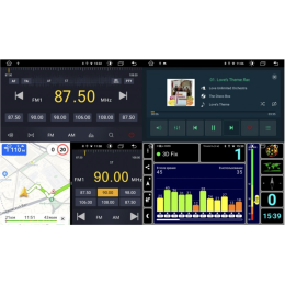 Штатная магнитола Roximo 4G RX-1006 Универсальная 2DIN (Android 12.0)