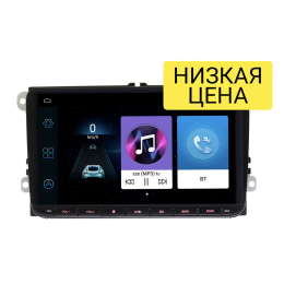 Штатная магнитола VW универсальная Wide Media LC9001-ON-1/16 на Android 8.0
