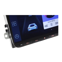 Штатная магнитола VW универсальная Wide Media KS9001-QP-3/32 на Android 10.0