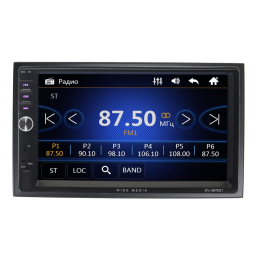 Штатная магнитола Wide Media DV-JM7169 для Газель Next