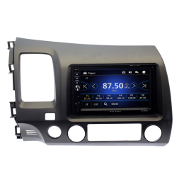 Автомагнитола в штатное место Honda Civic 2007 - 2011 Wide Media DV-JM7112 левый руль