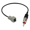 Магнитола в штатное место Hyundai Santa Fe II 2005-2012 с отверстиями для 3-х кнопок Wide Media DV-JM7126