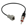 Магнитола в штатное место Hyundai Santa Fe II 2005-2012 с отверстиями для 4-х кнопок Wide Media DV-JM7127