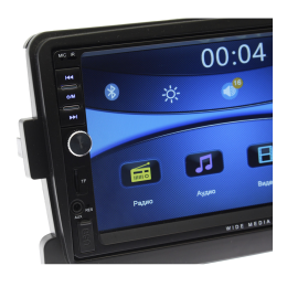 Магнитола в штатное место Renault Duster, Kaptur 2011-2020 Wide Media DV-JM7105 с рулевым управлением