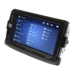 Магнитола в штатное место Renault Duster, Kaptur 2011-2020 Wide Media DV-JM7105 с рулевым управлением