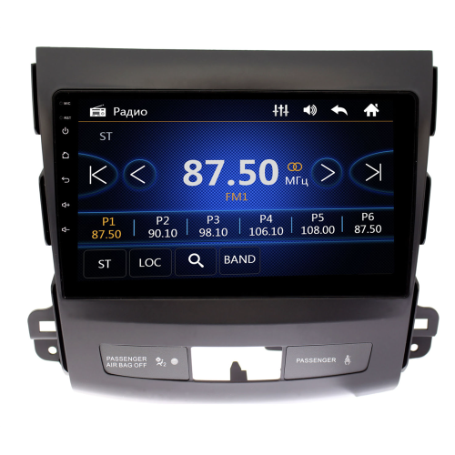Штатная магнитола Mitsubishi Outlander XL 2006-2012 Wide Media DV-JM9029 (для авто без Rockford)