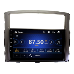 Штатная магнитола Mitsubishi Pajero IV 2006-2019 Wide Media DV-JM9069 (для авто без Rockford)
