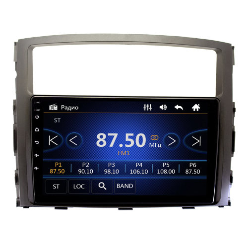 Штатная магнитола Mitsubishi Pajero IV 2006-2019 Wide Media DV-JM9069 (для авто без Rockford)