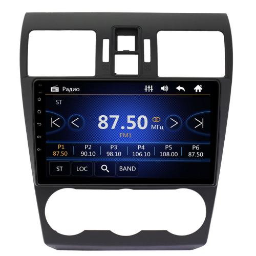 Штатная магнитола Subaru XV, Impreza IV, Forester IV 2011-2018 Wide Media DV-JM9132