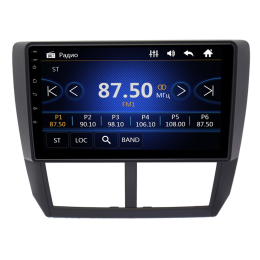 Штатная магнитола Subaru XV, Impreza, Forester 2007 - 2015 Wide Media DV-JM9080