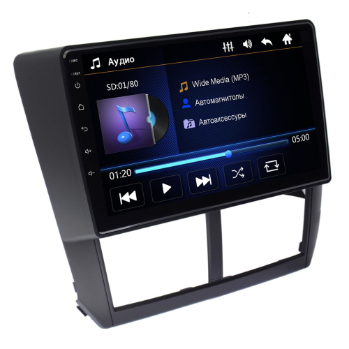 Штатная магнитола Subaru XV, Impreza, Forester 2007 - 2015 Wide Media DV-JM9080