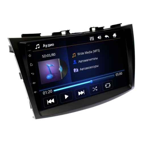 Штатная магнитола Suzuki Swift IV 2011-2017 Wide Media DV-JM9102 WinCE 9 дюймов