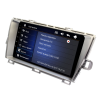 Штатная магнитола Toyota Prius 2009 - 2015 Wide Media DV-JM9092 (правый руль) серебряный