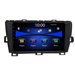 Штатная магнитола Toyota Prius 2009 - 2015 Wide Media DV-JM9135 (правый руль) черный