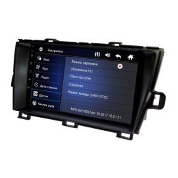 Штатная магнитола Toyota Prius 2009 - 2015 Wide Media DV-JM9135 (правый руль) черный