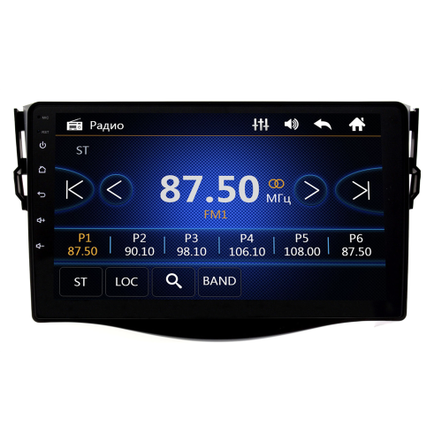 Штатная магнитола Toyota RAV4 (XA30) 2006-2013 Wide Media DV-JM9086 WinCE 9 дюймов