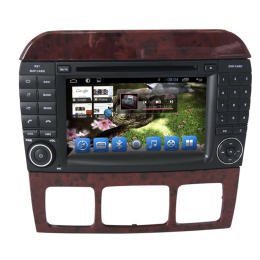 CarMedia KR-7105-T8 Mercedes Benz S-class (W220) 1998-2005 на Android 9.0