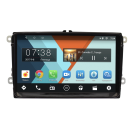 Штатная магнитола VW универсальная Wide Media MT9001MF-1/16 1024*600