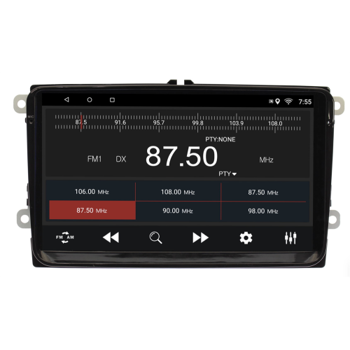 Штатная магнитола VW универсальная Wide Media MT9001MF-1/16 1024*600