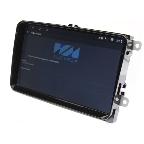 Штатная магнитола VW универсальная Wide Media MT9001MF-1/16 1024*600