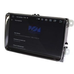 Штатная магнитола VW универсальная Wide Media MT9001bPK-2/16 (с новым разъемом)