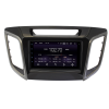 Магнитола в штатное место Hyundai Creta, IX25 Wide Media MT7120PK-2/16 черный лак